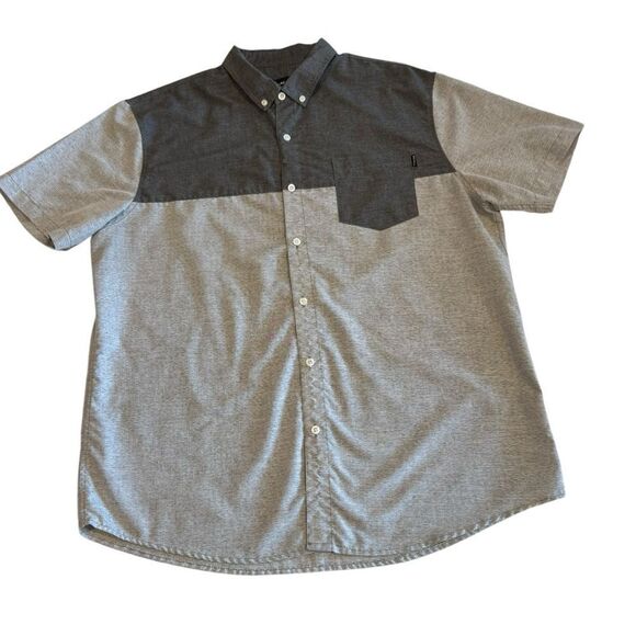 Molokai Surf Co. Men’s Color Block Button Down Shirt Sz XL - Picture 2 of 8
